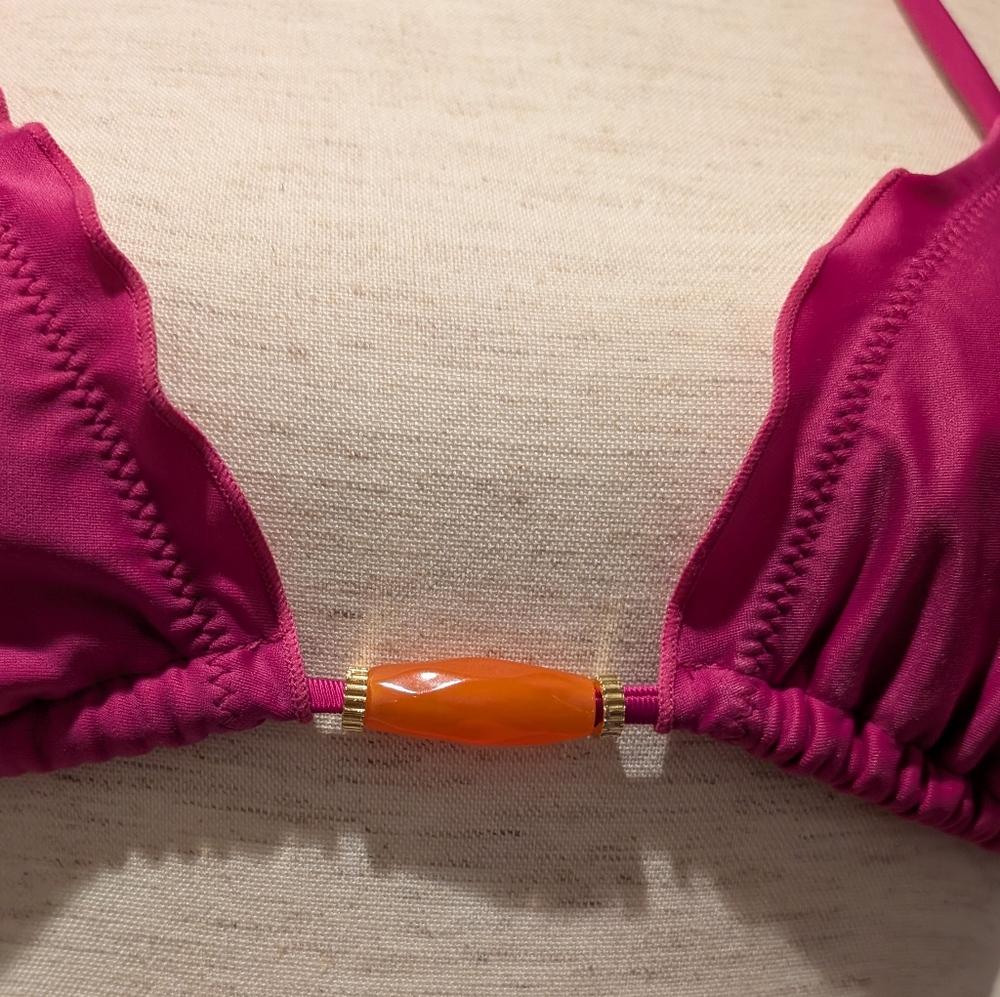 Vix Ripple Triangle Bikini Top - Picture 5 of 7